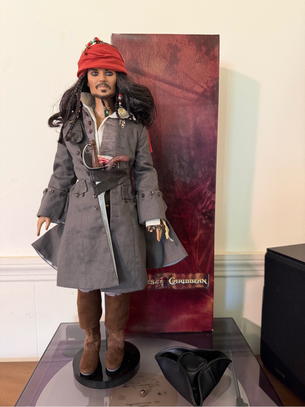 Pirates of the Caribbean Disney Captain Jack Sparrow Johnny Depp Tonner Doll